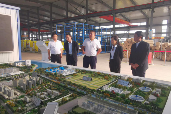 陜西航天建設集團有限公司總經理、黨委副書記謝明娟率隊赴遼寧一諾環(huán)保產業(yè)集團開展考察調研工作